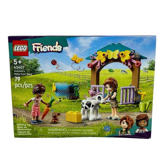 Lego 42607 FRIENDS Autumn's Baby Cow Shed Building Set 79 Pieces New - Picture 1 of 6